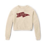 USC Trojans Women's League Timber Crop Crew Sweatshirt